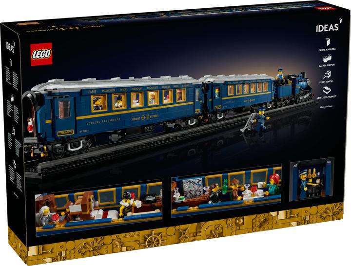 Produktbild LEGO Der Orientexpress (21344, LEGO Ideas, LEGO Seltene Sets)