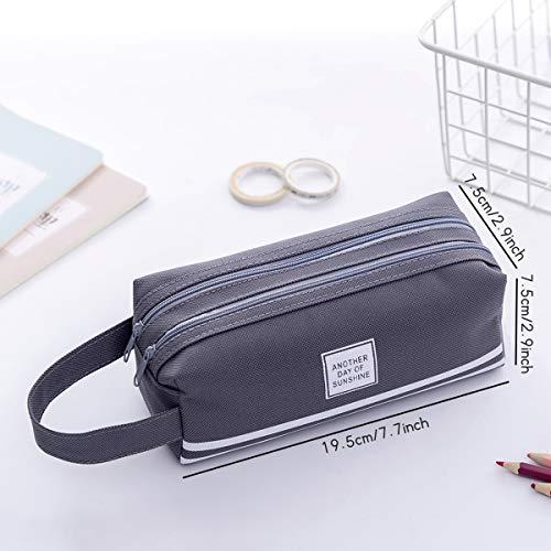 Produktbild Only-Bags.Store Mäppchen Grosse Kapazität Federmäppchen Oxford-Tuch Stiftemäppchen Etui Schule Teenager Pencil Case