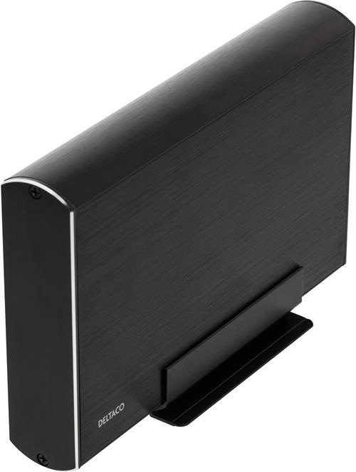 Actual product image Deltaco MAP-GD34U3 - HDD Enclosure - 3.5 Inch - Serial ATA III - USB Connectivity - Weak (3.5")