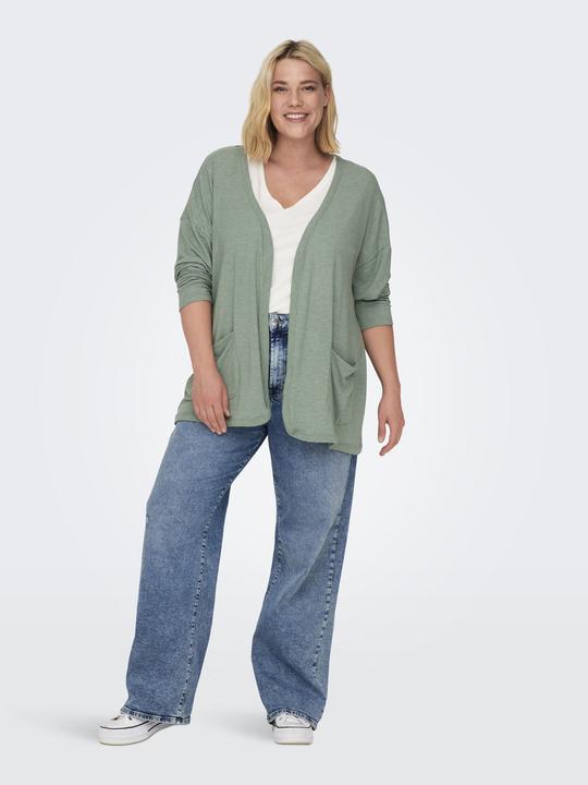 Produktbild Only Einfarbiger Curvy Strickjacke (54)