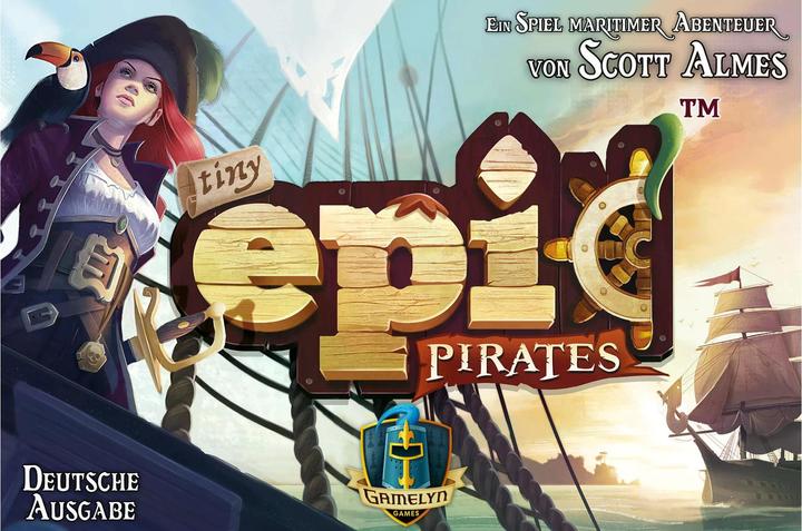 Produktbild Asmodée GAMD0003 - Tiny Epic Pirates, Brettspiel, für 1-4 Spieler, ab 12 Jahren (DE-Ausgabe) (Deutsch)