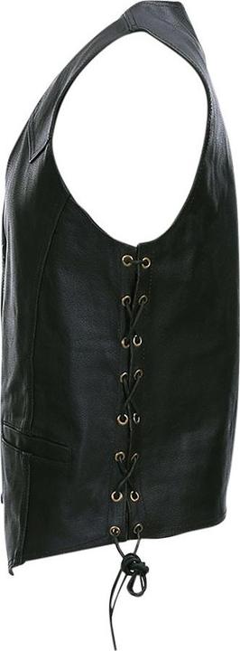 Image du produit VAN OS Gilet en cuir pour homme sans impression (L)