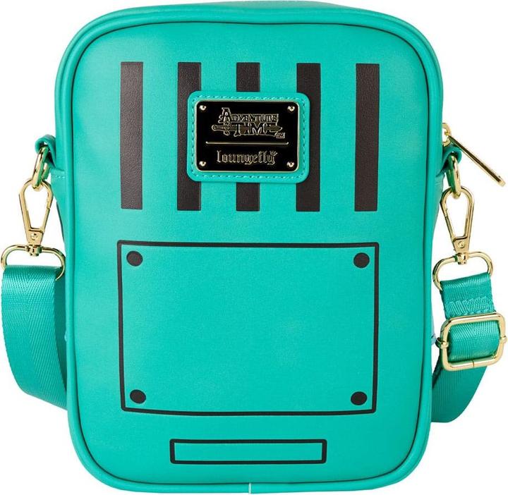 Actual product image Loungefly Warner Bros by Crossbody Adventure Time BMO