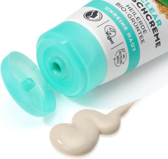 Actual product image dm alverde Clear wash cream (Wash cream, 100 ml)