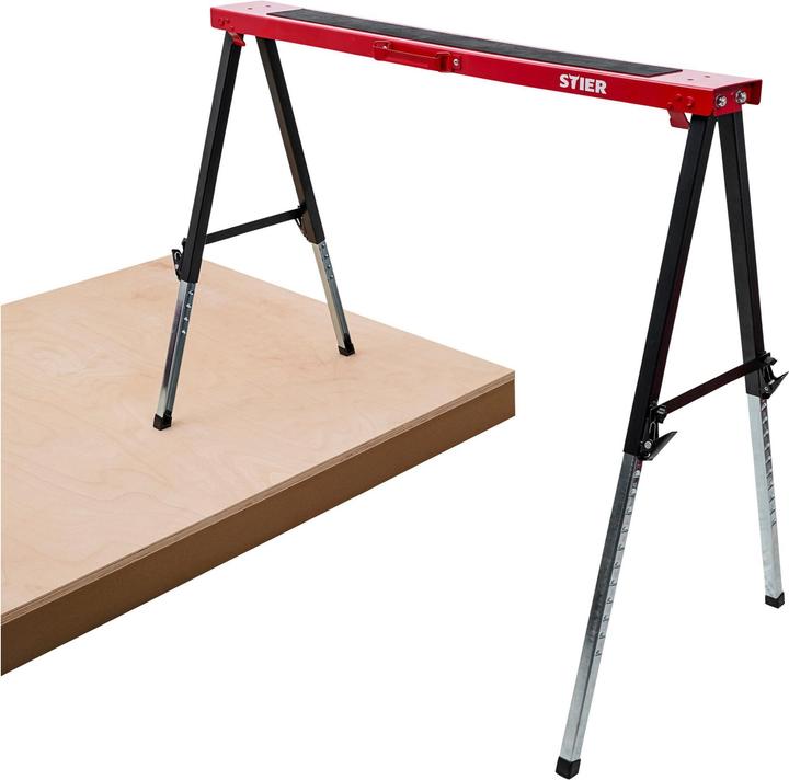 Immagine prodotto Stier Cavalletto da lavoro pieghevole (59 cm, 99.50 cm)