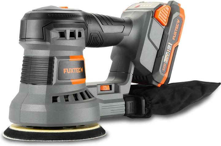 Produktbild Fuxtec 20V Akku Rotationsschleifer FX-E1RS20 SET mit 1 x Akku 2Ah, 1 x Ladegerät 1A
