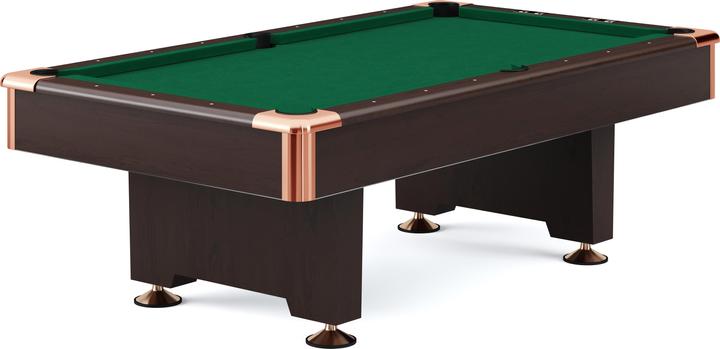 Actual product image Automaten Hoffmann Billiard table Club Pro III Walnut decor (254 x 127 cm)