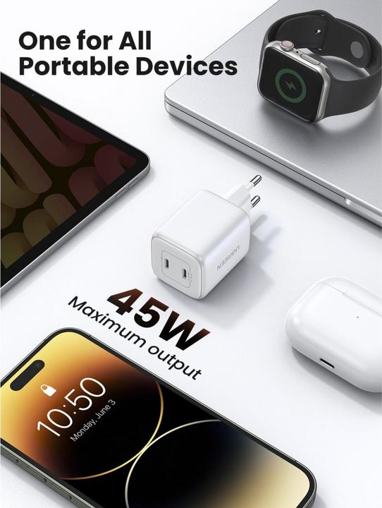 Image du produit Ugreen Nexode Mini (45 W)