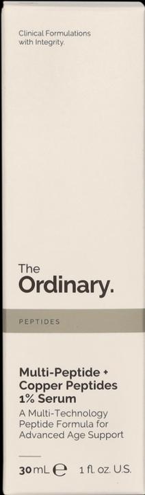 Actual product image The Ordinary 1% Multi-Peptide Copper Peptides (30 ml)