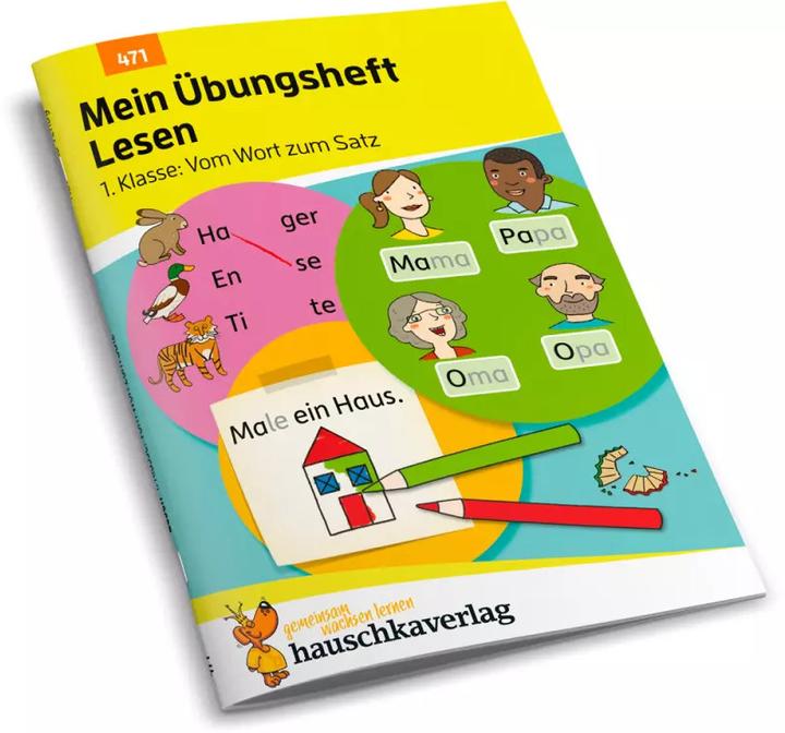 Image du produit Mein Übungsheft Lesen 1. Klasse - Vom Wort zum Satz (Allemand, Masha Greune, Agnes Spiecker, 2021)