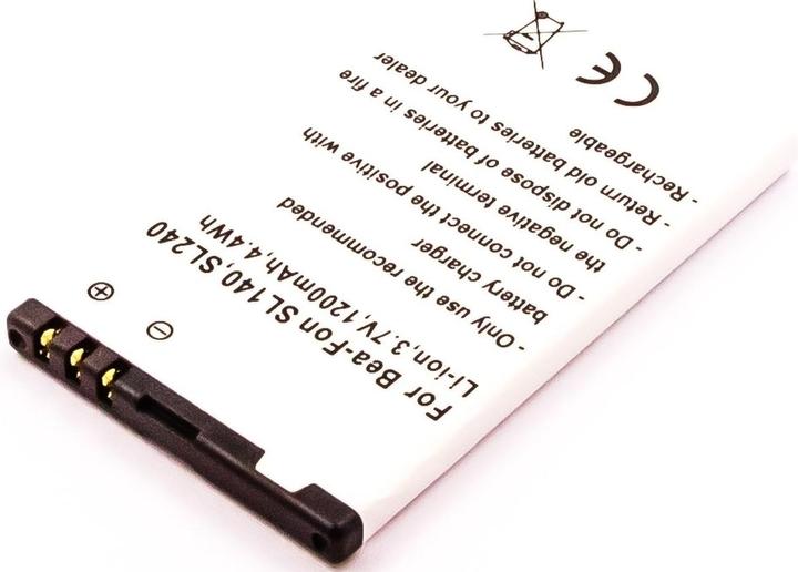 Produktbild AGI 115657 - Akku - Doro - Primo 366 - Schwarz - Lithium-Ion (Li-Ion) - 1200 mAh