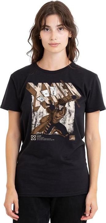 Actual product image Unisex Adult X-Men Gambit Infographic T-Shirt (M)