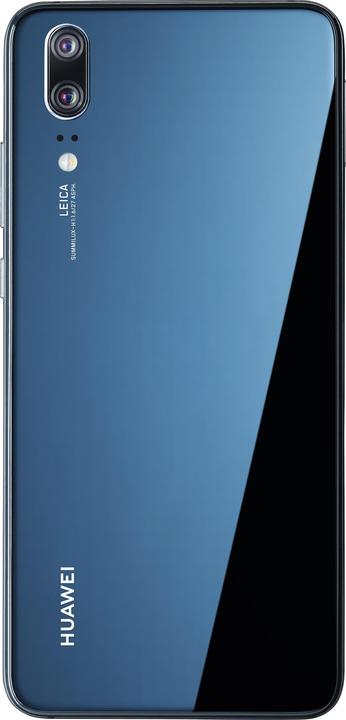 Actual product image Huawei P20 (128 GB, Midnight Blue, 5.80", Dual SIM, 12 Mpx, 4G)