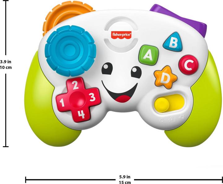 Produktbild Fisher-Price Lernspass Spielcontroller (D, DU, F, I, E) (Deutsch, Niederländisch, Englisch, Französisch, Italienisch)