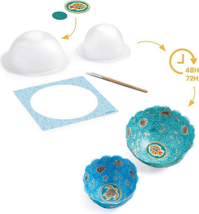 Produktbild Djeco Kartonschalen Meer