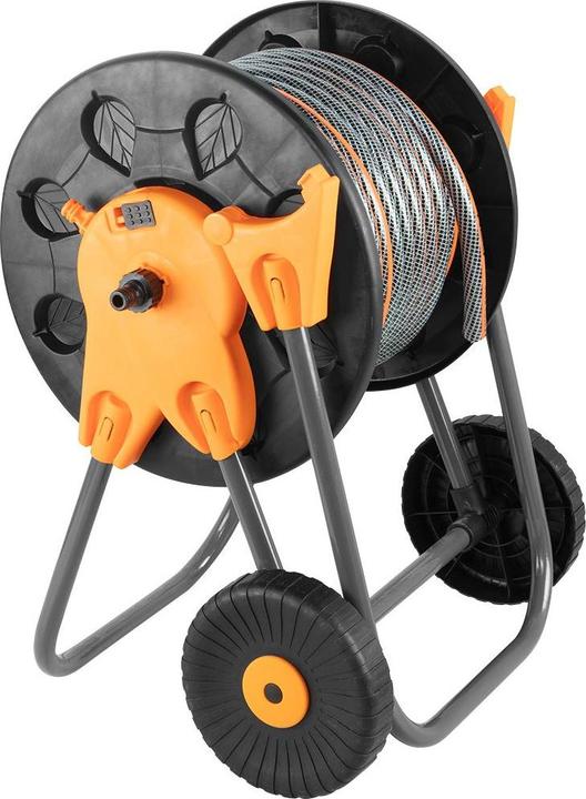 Image du produit Neo Chariot dévidoir (chariot pour tuyau d'arrosage, plastique, jusqu'à 60 m de tuyau 1/2") (60 m)