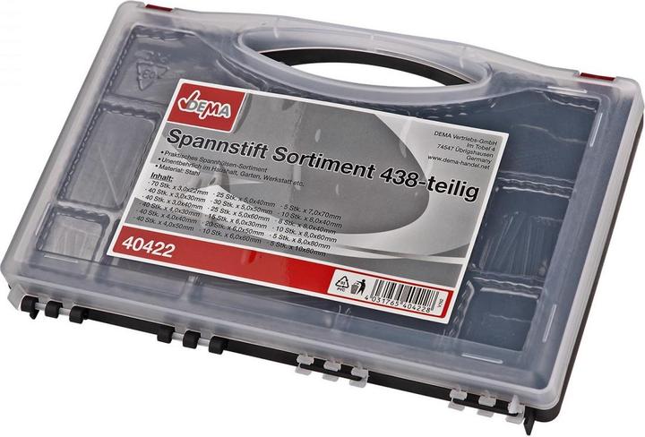 Produktbild Dema Spannstift Sortiment 438-tlg