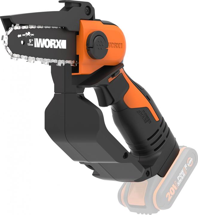 Productafbeelding Worx WG 324E.9 20V accu bosmaaier zonder accu en lader (Accu kettingzaag)