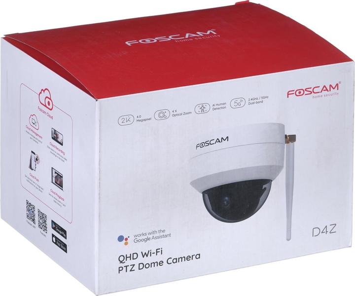 Immagine prodotto Foscam - D4Z-W PTZ Wifi Dual-band da 4MP per esterni (2304 x 1536 pixel)