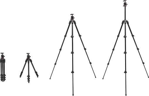 Image du produit Manfrotto 055XPRO AS carbon tripod w/BH