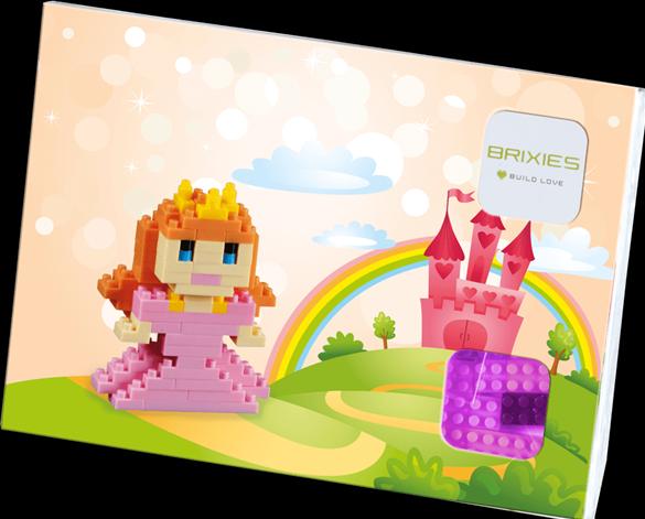 Produktbild Brixies Postkarte Prinzessin