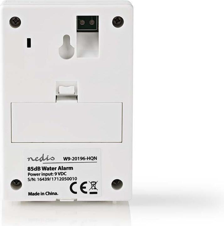 Image du produit Nedis Détecteur de mouvement SmartLife | Wi-Fi | Fonctionnement sur piles / alimentation secteur | Angle