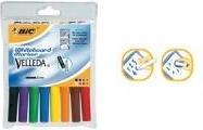 Produktbild Bic Velleda Whiteboard Marker (Mehrfarbig, 1.40 mm, 8 x)