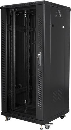 Lanberg FF01-6627-12B Rack 27U Châssis autoportant (27 HE, Rack 19 pouces)