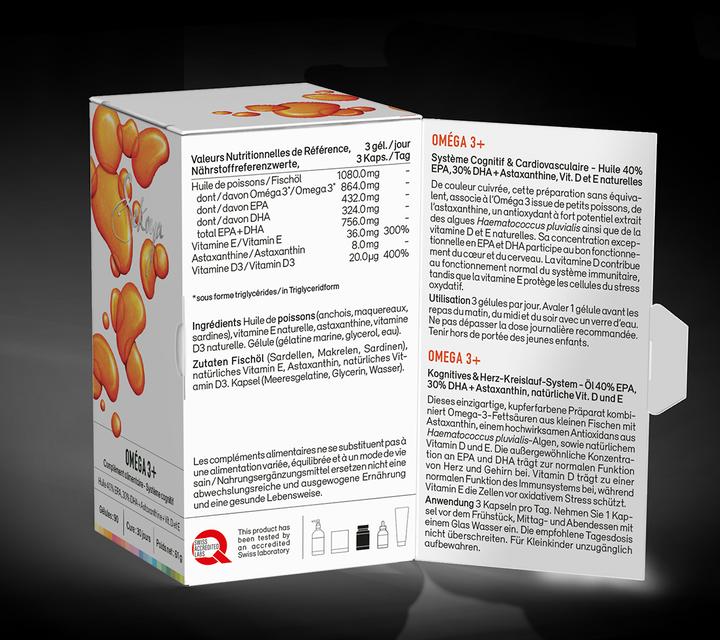 Image du produit Sekoya Omega 3+ | DHA & EPA (90 pièce(s), Capsules)