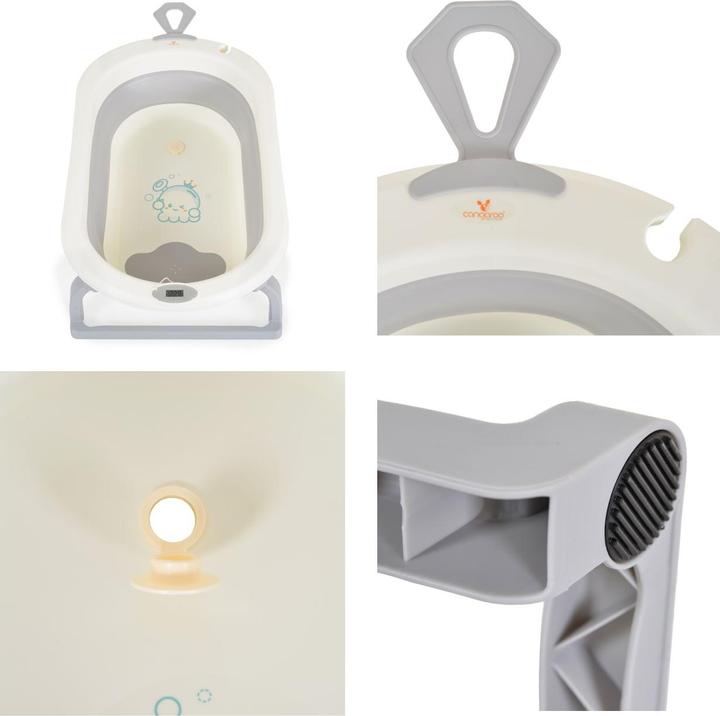 Actual product image Cangaroo Terra foldable baby bathtub