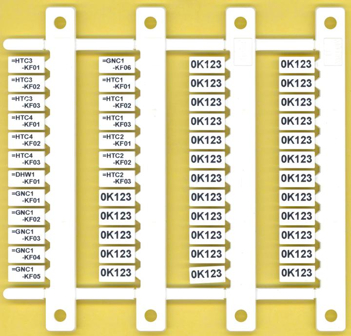 Actual product image Finder Inscription label