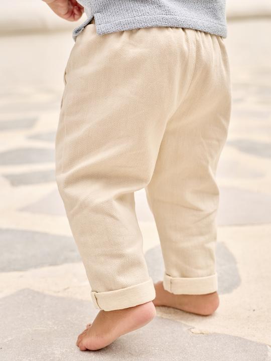 Actual product image Vertbaudet Baby Hose mit Dehnbund und Zierknöpfen (92)