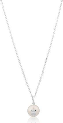 Tous Silver Pearl Necklace 517094500 (Chain. Pendant)