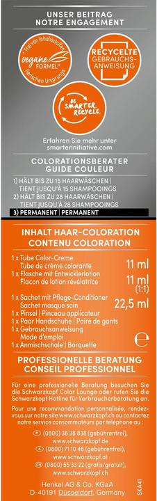 Produktbild Schwarzkopf Ansatzset (A4 Dunkelbraun)