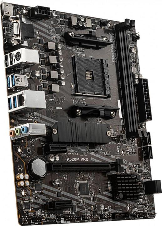 Actual product image MSI A520M Pro (AM4, AMD A520, mATX)