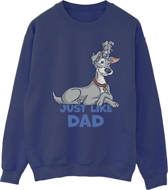 Immagine prodotto Disney Lady And The Tramp Just Like Dad Felpa Uomo (XXL)