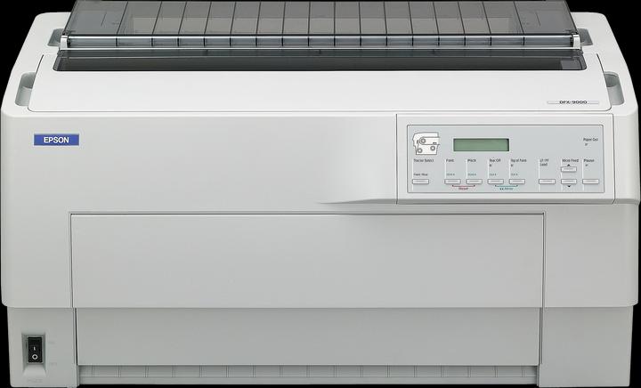 Produktbild Epson DFX-9000 9 Nadeldrucker A3 USB PAR SER 240x144dpi 1550dps (Nadel, Schwarz-Weiss)