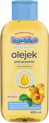 NIVEA BAMBINO RODZINA Olejek 400ml p/prysz Morela (400 ml)