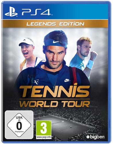 Immagine prodotto Bigben Tennis World Tour- Legends Editio, PS4 (PS4, Multilingue)