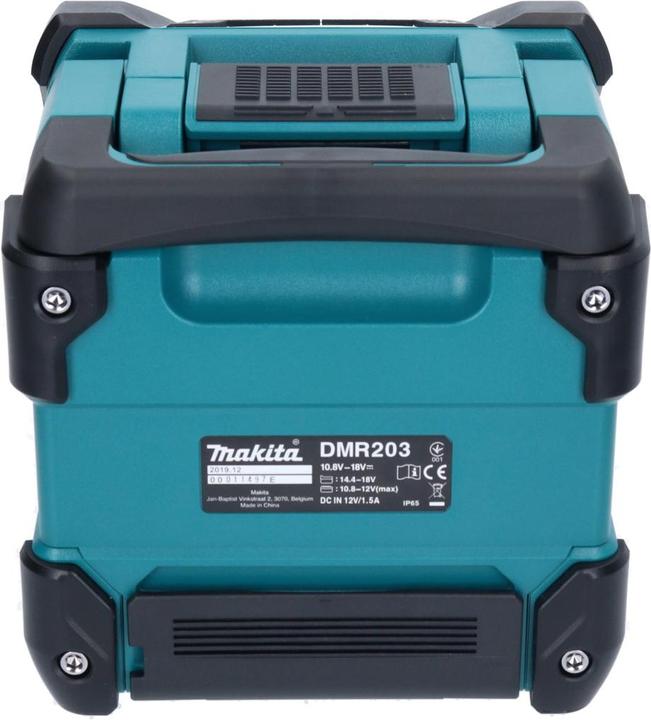 Actual product image Makita DMR 203 (35 h, Electrical connection, Rechargeable battery operated)