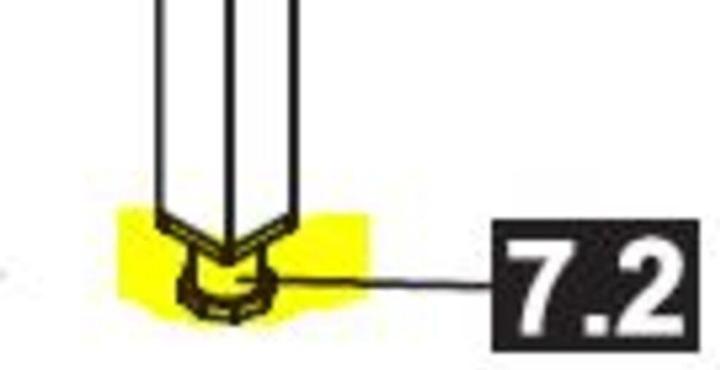 Actual product image Sponeta Adjustment plug