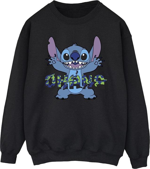 Immagine prodotto Disney Lilo And Stitch Ohana Blue Glitch Felpa Uomo (L)