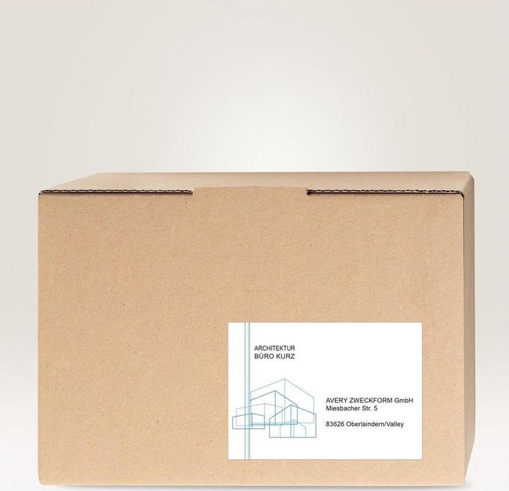 Produktbild Avery Universal-Etiketten, ablösbar