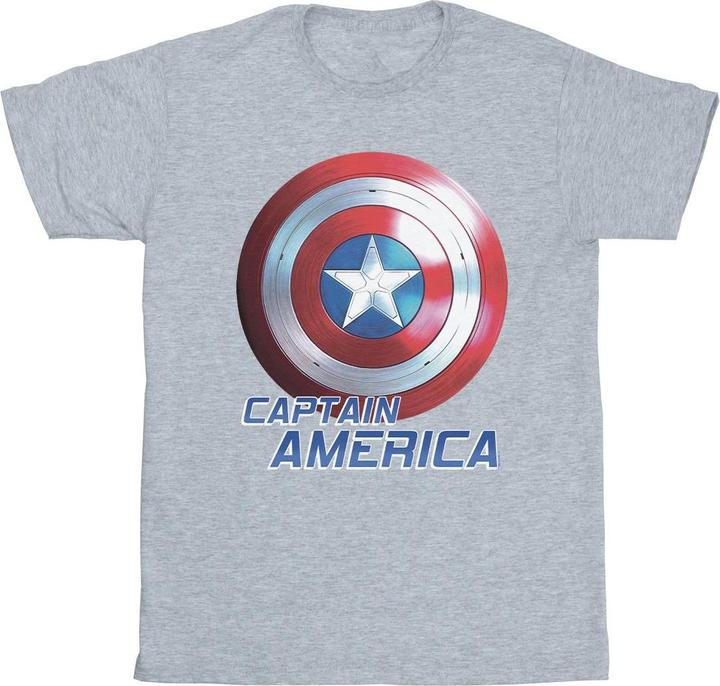 Image du produit - T-shirt THE FALCON AND THE WINTER SOLDIER CAPTAIN AMERICA SHIELD - Homme (XXL)