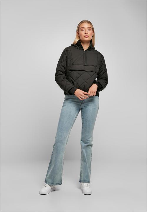 Actual product image Urban Classics Ladies Oversized Diamond Quilted Pull Over Jacket (4XL)