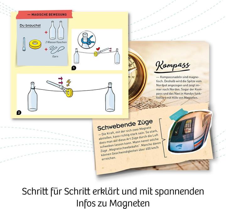 Actual product image Kosmos Magnetic fun experiment kit