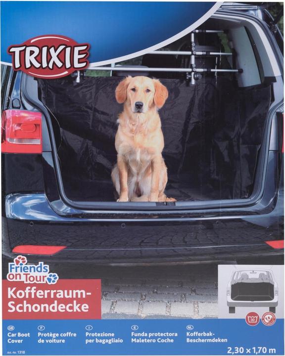 Actual product image Trixie Trunk boot soft top (Dog, Washable, Reflectors)