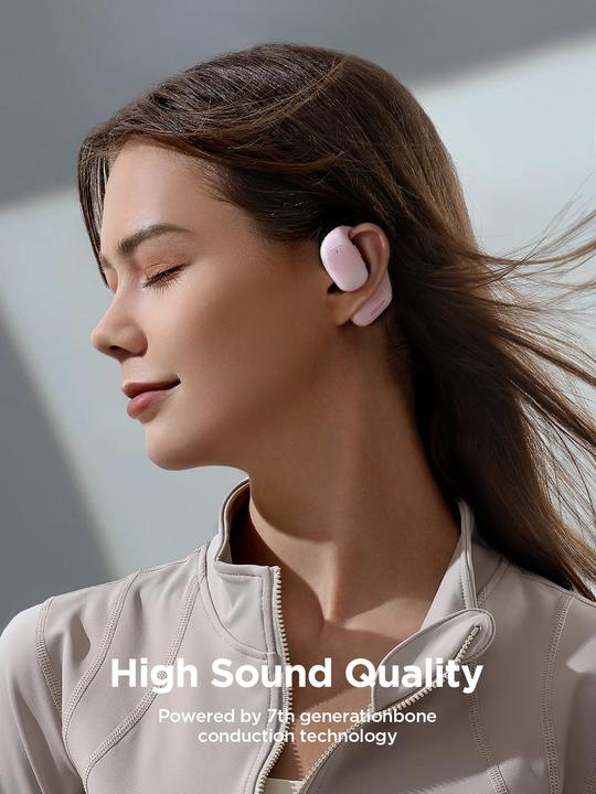 Image du produit Joyroom Openfree JR-OE1 casque supra-auriculaire sans fil - rose (18 h, Sans fil)