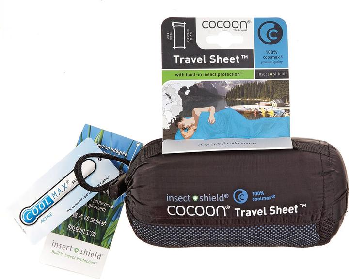 Produktbild Cocoon Insect Shield TravelSheet Inlet CoolMax (215 cm)