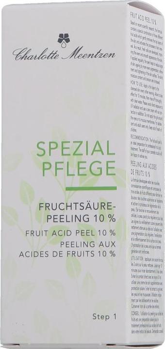 Produktbild Charlotte Meentzen Spezialpflege Fruchtsäurepeeling 10 % (30 ml)
